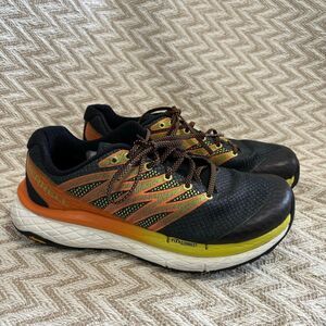 Merrell Men's Rubato Trail Running Hiking Sneaker Black Orange Size 7.5